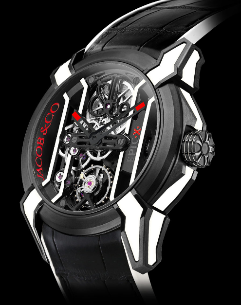 Review Jacob & Co Epic X Racing Black Titanium EX100.21.WR.PY.A Replica watch